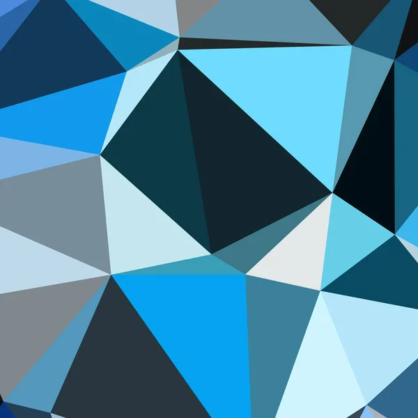 Impresionante Mosaico Geomérico Abstracto Poligonal Triángulo Bajo Poli Fondo Abstracto — Foto de Stock