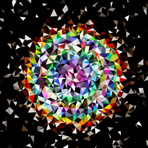 Arka plan çok renkli geometrik poligonal.
