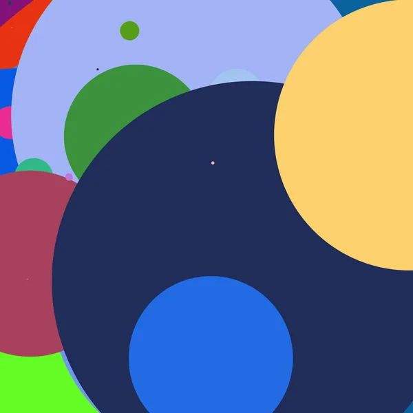 Cirkel Geometrische Verbazingwekkende Abstracte Achtergrond Veelkleurige Patroon — Stockfoto