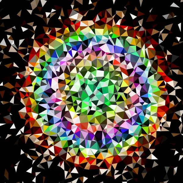 Arka plan çok renkli geometrik poligonal.