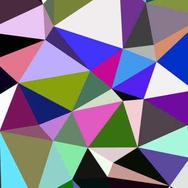 Arka plan çok renkli geometrik poligonal.