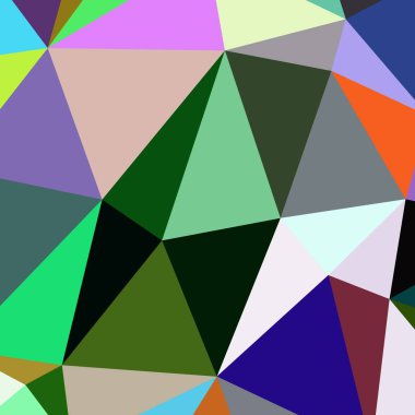 Arka plan çok renkli geometrik poligonal.