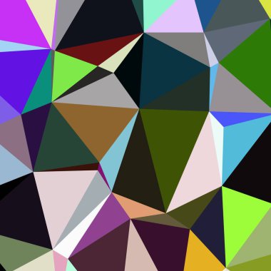 Arka plan çok renkli geometrik poligonal.