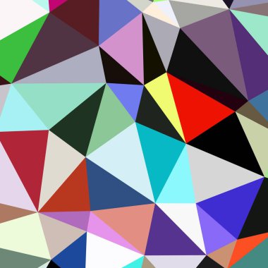 Arka plan çok renkli geometrik poligonal.