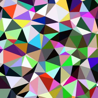 Arka plan çok renkli geometrik poligonal.