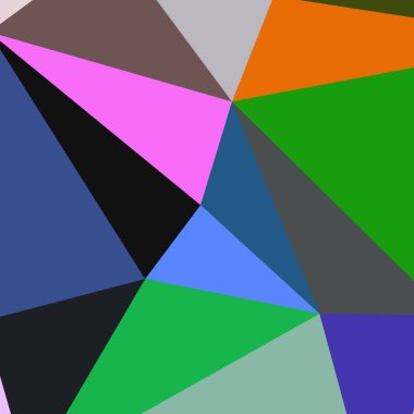 Arka plan çok renkli geometrik poligonal.