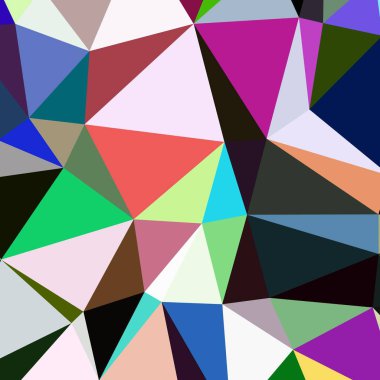 Arka plan çok renkli geometrik poligonal.