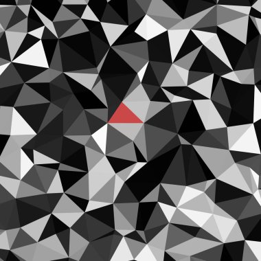 Arka plan poligonal sorunsuz üçgen renk desen.