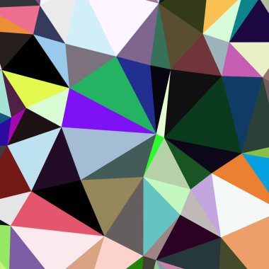 Arka plan çok renkli geometrik poligonal.