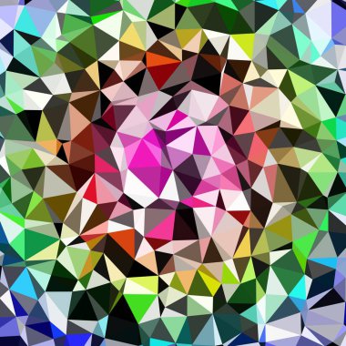 Arka plan çok renkli geometrik poligonal.