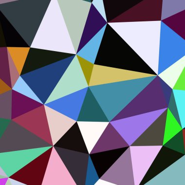 Arka plan çok renkli geometrik poligonal.