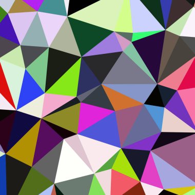 Arka plan çok renkli geometrik poligonal.