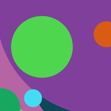 Daire geometrik güzel arka plan çok renkli desen.