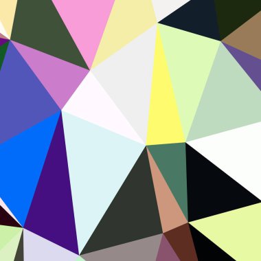 Arka plan çok renkli geometrik poligonal.