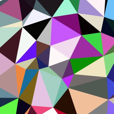 Arka plan çok renkli geometrik poligonal.