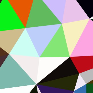 Arka plan çok renkli geometrik poligonal.