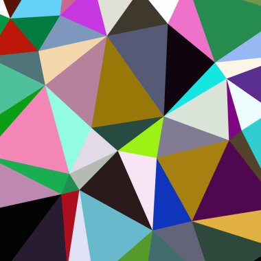 Arka plan çok renkli geometrik poligonal.