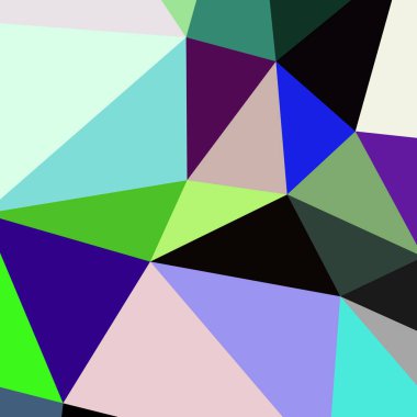 Arka plan çok renkli geometrik poligonal.