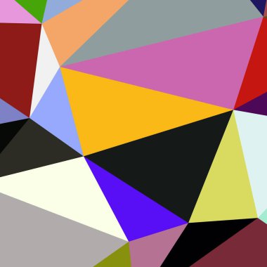 Arka plan çok renkli geometrik poligonal.