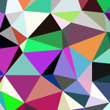 Arka plan çok renkli geometrik poligonal.