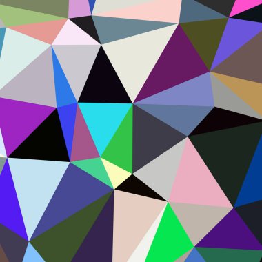 Arka plan çok renkli geometrik poligonal.