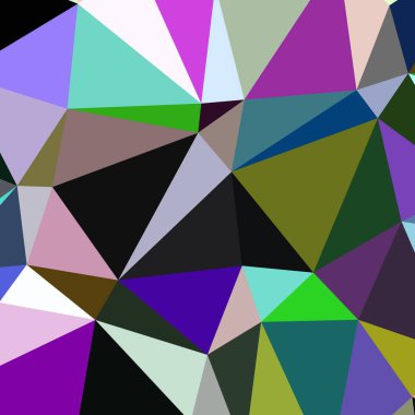 Arka plan çok renkli geometrik poligonal.