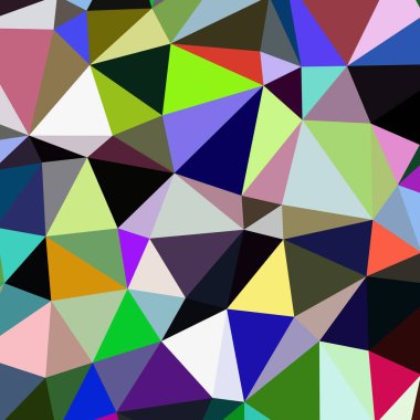 Arka plan çok renkli geometrik poligonal.