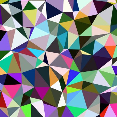 Arka plan çok renkli geometrik poligonal.