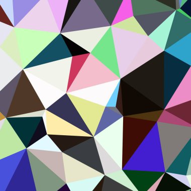 Arka plan çok renkli geometrik poligonal.