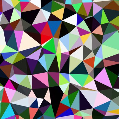 Arka plan çok renkli geometrik poligonal.