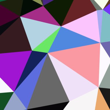 Arka plan çok renkli geometrik poligonal.