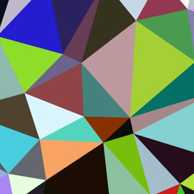 Arka plan çok renkli geometrik poligonal.
