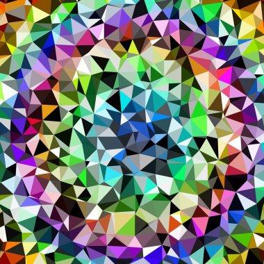 Arka plan çok renkli geometrik poligonal.
