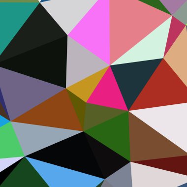 Arka plan çok renkli geometrik poligonal.