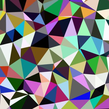 Arka plan çok renkli geometrik poligonal.