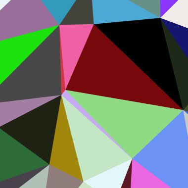 Arka plan çok renkli geometrik poligonal.