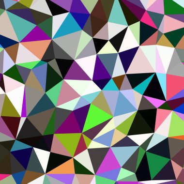 Arka plan çok renkli geometrik poligonal.