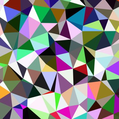 Arka plan çok renkli geometrik poligonal.