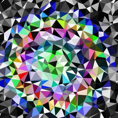 Arka plan çok renkli geometrik poligonal.