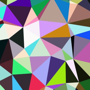 Arka plan çok renkli geometrik poligonal.