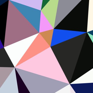 Arka plan çok renkli geometrik poligonal.