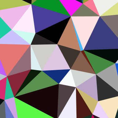 Arka plan çok renkli geometrik poligonal.