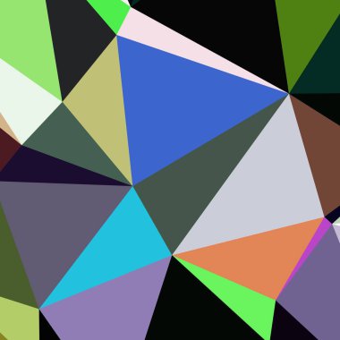 Arka plan çok renkli geometrik poligonal.