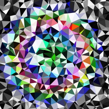 Arka plan çok renkli geometrik poligonal.