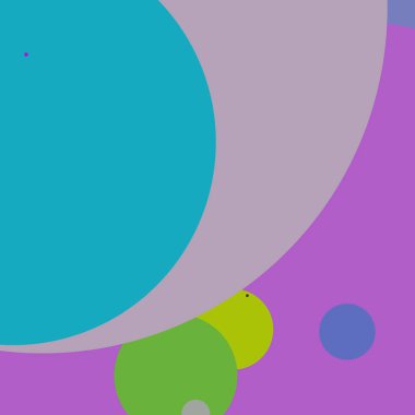 Daire geometrik güzel arka plan çok renkli desen.