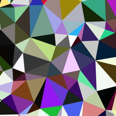 Arka plan çok renkli geometrik poligonal.