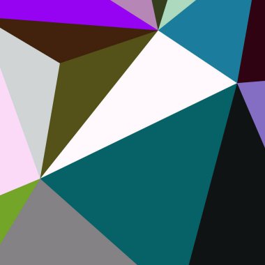 Arka plan çok renkli geometrik poligonal.