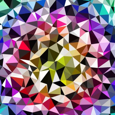 Arka plan çok renkli geometrik poligonal.