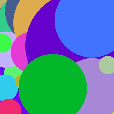 Daire geometrik zarif arka plan çok renkli desen.