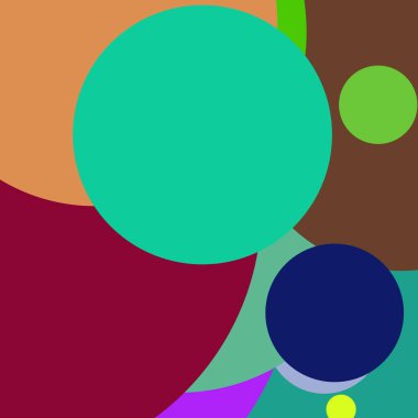 Daire geometrik güzel arka plan çok renkli desen.